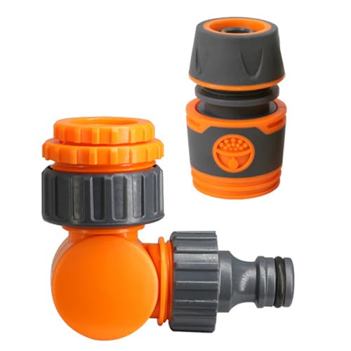 GKYQVE Schnellverbindungs Wasserhahnadapter Für Schlauchrollenwagen Bewässerungssysteme Bequemer Wasser Zugang Zu Effizientem Gartengaugrau Und GKYQVE Schnellverbindungs Wasserhahnadapter Für Schlauchrollenwagen Bewässerungssysteme Bequemer Wasser Zugang Zu Effizientem Gartengaugrau Und von GKYQVE