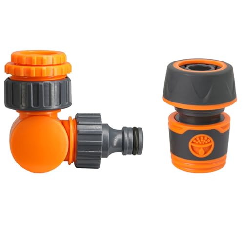 GKYQVE Schnellverbindungs Wasserhahnadapter Für Schlauchrollenwagen Bewässerungssysteme Bequemer Wasser Zugang Zu Effizientem Gartengaugrau Und GKYQVE Schnellverbindungs Wasserhahnadapter Für Schlauchrollenwagen Bewässerungssysteme Bequemer Wasser Zugang Zu Effizientem Gartengaugrau Und von GKYQVE