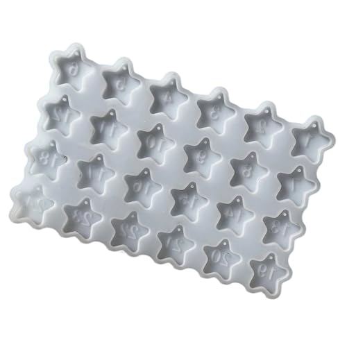GKYQVE Silikonsternformen Für Harzguss Weihnachtsnummer Hanging Form Epoxidform Silikon Backformen GKYQVE Silikonsternformen Für Harzguss Weihnachtsnummer Hanging Form Epoxidform Silikon Backformen von GKYQVE