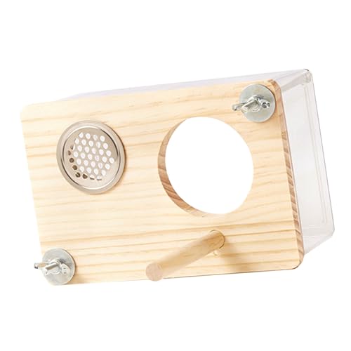 GKYQVE Vogel Nest Käfig Holzunterkunft Nest Papageien Fenster Zuchtbox Lebensraum Für Kleine Größe Vogel Decore Papageienzüchtung GKYQVE Vogel Nest Käfig Holzunterkunft Nest Papageien Fenster Zuchtbox Lebensraum Für Kleine Größe Vogel Decore Papageienzüchtung von GKYQVE