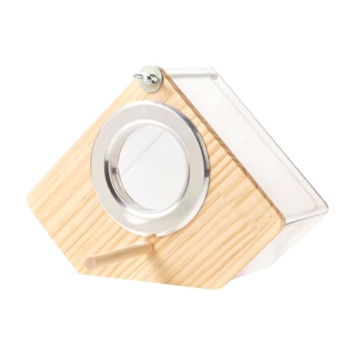 GKYQVE Vogel Nest Käfig Holzunterkunft Nest Papageien Fenster Zuchtbox Lebensraum Für Kleine Größe Vogel Decore Papageienzüchtung GKYQVE Vogel Nest Käfig Holzunterkunft Nest Papageien Fenster Zuchtbox Lebensraum Für Kleine Größe Vogel Decore Papageienzüchtung von GKYQVE