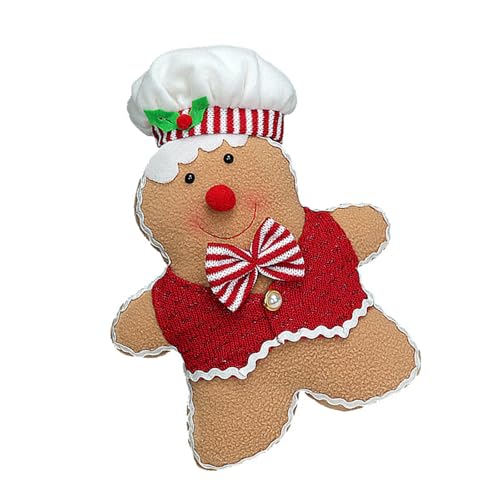 GKYQVE Weihnachtsdekoration Kissen Lebkuchen Designs Waschbedeckung Wohnzimmer Accessoire Weihnachtskissen GKYQVE Weihnachtsdekoration Kissen Lebkuchen Designs Waschbedeckung Wohnzimmer Accessoire Weihnachtskissen von GKYQVE