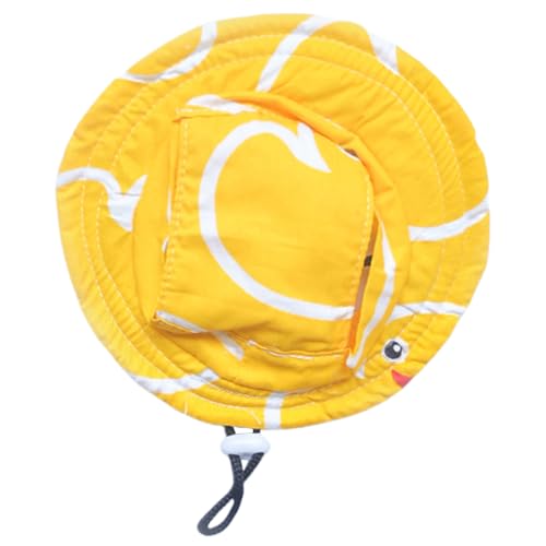 GKYQVE Welpe Sunbonnet Liefert Eimerhut Mit Ohrlöchern Riemen Outdoor Kopfbedeckung Outdoor Fisherman Photo Requisiten Eimerhut Katzen von GKYQVE