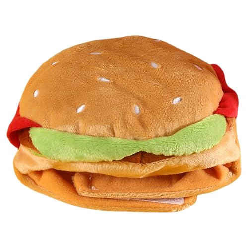 GKYQVE Winter Haustier Hamburger Kopfbedeckung Für Kleine Rassen Plüsch Hundeohr Hundeschützer Headcover GKYQVE Winter Haustier Hamburger Kopfbedeckung Für Kleine Rassen Plüsch Hundeohr Hundeschützer Headcover von GKYQVE