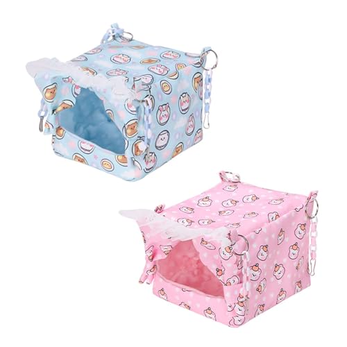 GKYQVE Hängematte Höhle Spielzeug Für Vogelperchzelt Pelzendedecke Barsch Schwungbett Kauspielzeug Für Papageien Shadets Bird Swing Bett Shachets Käfig Cockatiels von GKYQVE
