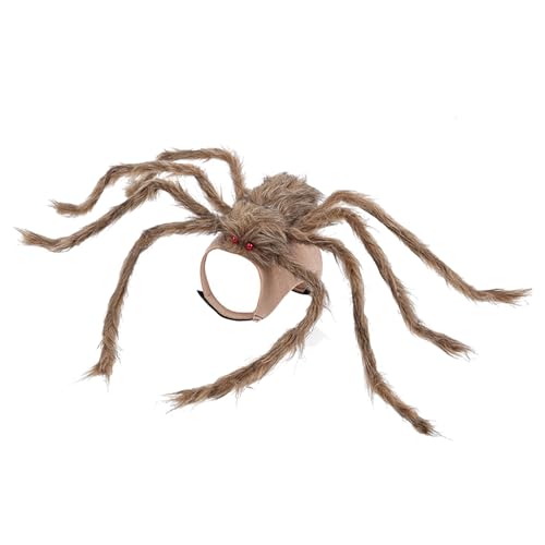 GKYQVE Halloween Hundekostüm Große Haustier Spinnen Festliche Party Coole Knights Halloween Accessoires Hund Cosplay Erwachsene von GKYQVE