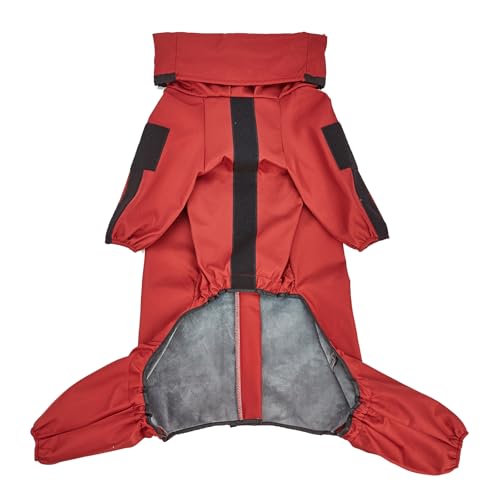 GKYQVE Haustierhund Regenmäntel Für Große Und Kleine Hundeblächen Winddes Und Wasserdichtes Welpe Regenbekleidung Haustier Regenbekleidung von GKYQVE