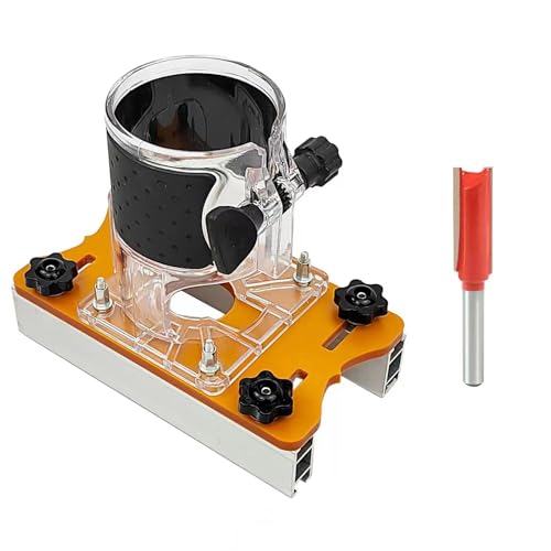 Holz Trimmer Router Basis 2 In 1 Kompaktes Router Basis Trimmmaschine Gerät Für Professionelle Tischlerei & Projektkurven Schneiden von GKYQVE