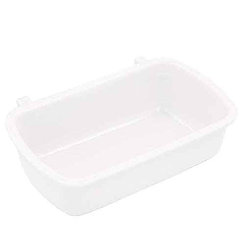 GKYQVE Kleine Haustier Fütterungsschale Für Gehäuseschale Mit Haken Plastik Koop Tasse Vogel Käfig Wasserschale Für Vögel Hamster Welpe Rabbiner Eichhörnchen Wasser Trinken von GKYQVE