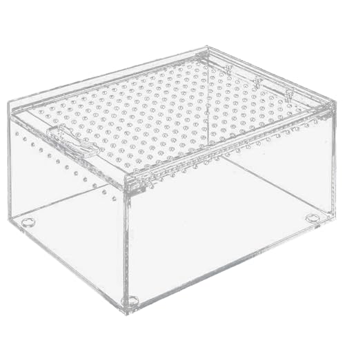 Magnet Acrylreptilien Terrariumgehäuse Brutschachtel Für Kleine Wirbellose Reptilien Fütterungsbox Magnet Acrylreptilien Terrariumgehäuse Brutschachtel Für Kleine Wirbellose Reptilien Fütterungsbox von GKYQVE