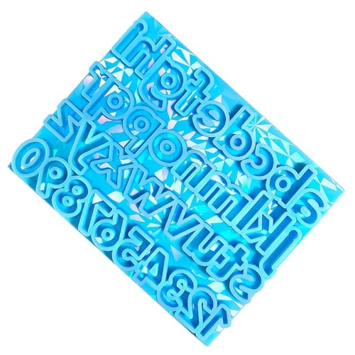 Mehrzweck Holographie Regenbogen Alphabete Robuste Silikonformen Für Harzschmuckherstellung Und Schlüsselbundfahrzeuge Liefert Alphabete Silikonform von GKYQVE