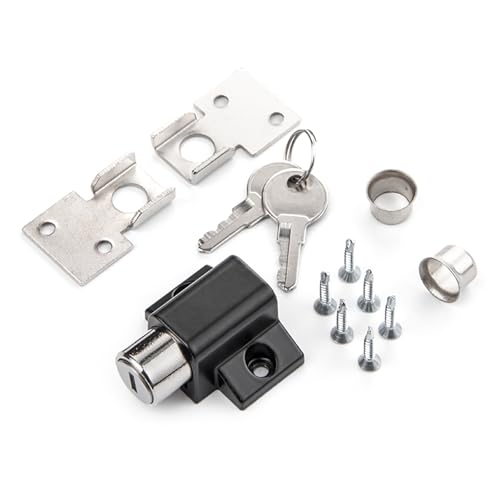 Metallfensterschlösser Zum Sicheren Sicheren Und Einstellbaren Sperre Mit Tasten Einfache Installationen Für Verstellbare Fensterschlösser Home Schutz von GKYQVE