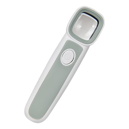 Multifunktions Handheld Magnifikator Werkzeug Mit 3 LEDs Luper Glasstasche Für Münzsammlung Und Schmuckvergrößerung Glas von GKYQVE