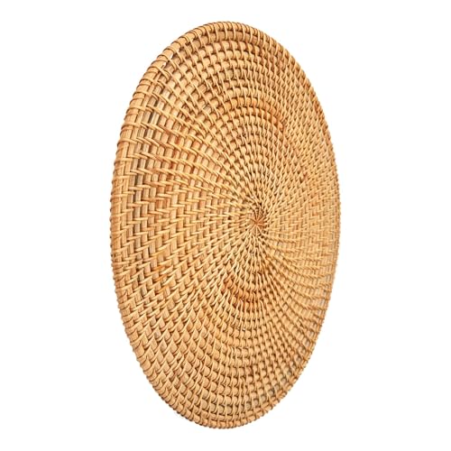 Natural Rattan Gewebte Placemats Multifunktional Wärme Isoliertes Pad Rundwarenmatten Esstisch Lieferungen Platz Hochzeitstisch Zubehör Natural Rattan Gewebte Placemats Multifunktional Wärme Isoliertes Pad Rundwarenmatten Esstisch Lieferungen Platz Hochzeitstisch Zubehör von GKYQVE