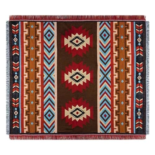 Outdoor Campings Matte Mit Quasten Ethnic Matratze Feuchuren Vorsichtige Baumwoll Reisebereich Garten Teppiche Decken Dekore Matte von GKYQVE