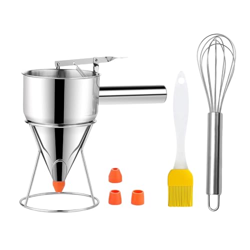 Pieffspenser Pfannkuchen Und Waffeln Machen Werkzeug Aus Edelstahl Designs Mit Praktischem Ständer Und Einfacher Reinigung Der Küchenbackwerkzeug Pieffspenser Pfannkuchen Und Waffeln Machen Werkzeug Aus Edelstahl Designs Mit Praktischem Ständer Und Einfacher Reinigung Der Küchenbackwerkzeug von GKYQVE