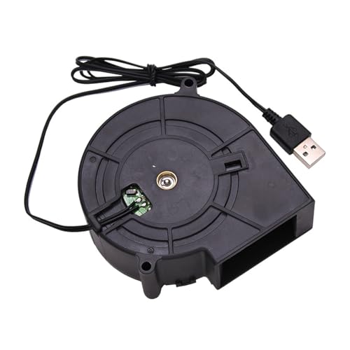 Plastikgebläserlüfter Tragbare Stromquelle Integration Campfire Grill Luftströme 5000 U/Min BBQ Air von GKYQVE
