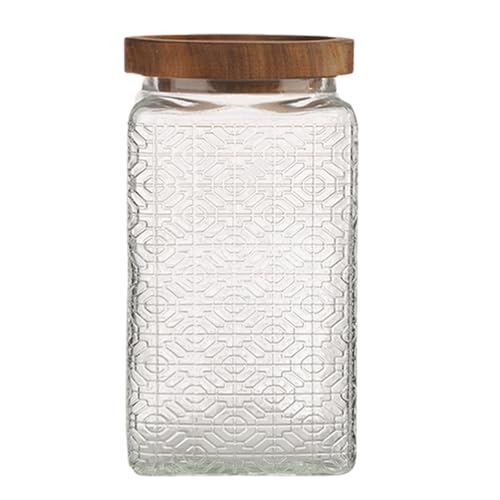 Praktischer Klarer Glaskanister Leicht Zu Reinigen Klares Glas Container Ideal Für Die Organisation Von Küchen Und Hausartikeln Aufbewahrungsglas Praktischer Klarer Glaskanister Leicht Zu Reinigen Klares Glas Container Ideal Für Die Organisation Von Küchen Und Hausartikeln Aufbewahrungsglas von GKYQVE
