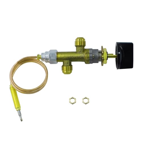 Propanes Feuerstelle Sicherheitsventile Mit 3/8 Zoll Fackeln Und Outlet Enthalten Thermoelemente Die Für Grills & Heizungen Feuerstelle Sicherheitsmechanismus Geeignet Sind von GKYQVE