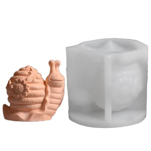 Robale Vasen Geschenke Silikonform Schnecken Und Schildkröten Silikonform Zum Herstellen Von Vasen Und Kerzenakzentschmuckhandwerkwerkzeugen von GKYQVE