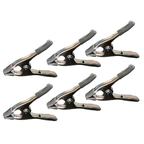 Schwere Duty A Klemmen Mit Frühlingsmechanismus Strong Metall Eisenkonstruktion Für Holzbearbeitung Garten Gartenhaus Starke PVC Überzogen Eine Klammer von GKYQVE