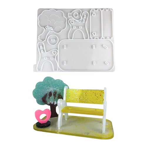 Silicon Bastelform Handgefertigte Baumdekoration Formen Home Decore Um Ihrem Dekore Ornament Für Harz Einen Hauch Von Natur Zu Verleihen von GKYQVE