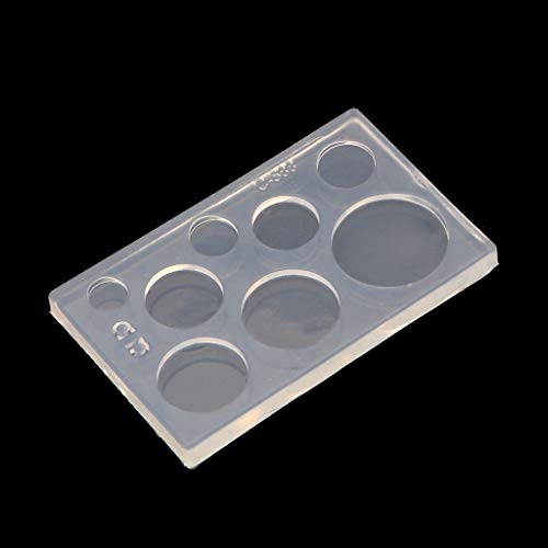 Silikon Runde Ovale Quadratform Harz Epoxidform Ellipsen Formen Anhängerguss Für UV Harz Handwerk Schmuck Werkzeug Schwarzer Freitag Verkauf Verkauf von GKYQVE