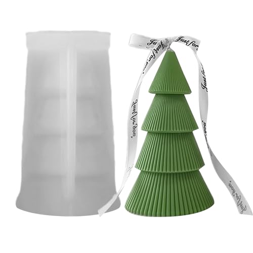 Silikonkerzen Handwerksformen Flexible Formen Zum Erstellen Von Weihnachtsbaum Kerzen Die Schöne Dekorative Gegenstände Machen Formen von GKYQVE