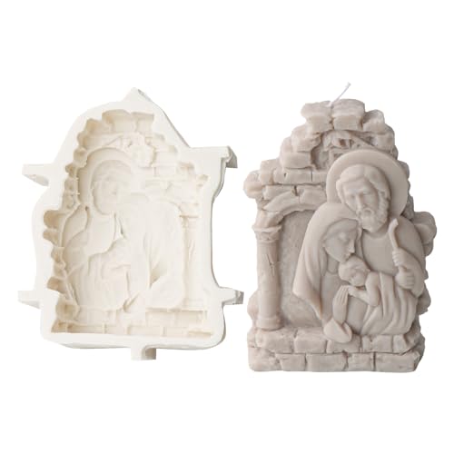 Silikonskulptur Schimmel Kerze Handwerk Religiöse Statue Formen Textur Für Handherstellung Kerzenofen Mikrowelle Schimmel Silikonskulptur Schimmel Kerze Handwerk Religiöse Statue Formen Textur Für Handherstellung Kerzenofen Mikrowelle Schimmel von GKYQVE