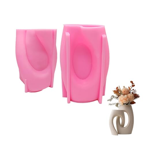 Spezielle Geformte Vase Formen Einzigartige Blütenpots Silikonform Zum Herstellen Von Pflanzer Blumenanordnung Harzformen Home Decors Silikonvase Form von GKYQVE