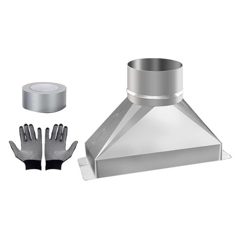 Stahlleitungskanal Runde Abgase Beinhaltet Installationszubehör Starke Rostfeste Adapter Für Mikrowellen Verwenden Sie Kleine Belüftungskanal Für Die Mikrowelle von GKYQVE