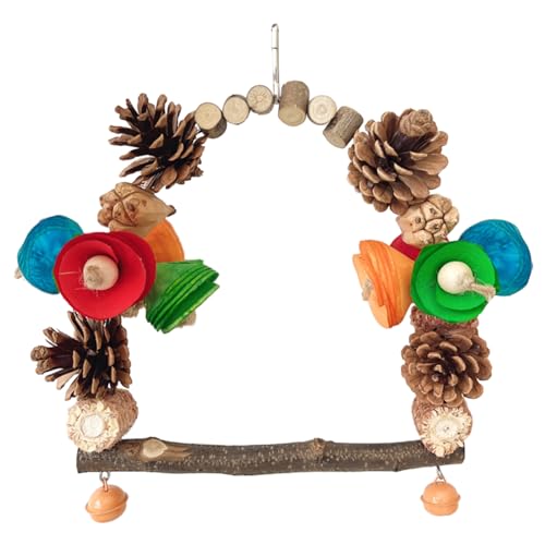 Swing Spielzeug Für Vogelperch Käfigdekorationen Farbenfrohe Tinekones Maiscob Kauen Lieferungen Bird Swing Swing Spielzeug Für Vogelperch Käfigdekorationen Farbenfrohe Tinekones Maiscob Kauen Lieferungen Bird Swing von GKYQVE