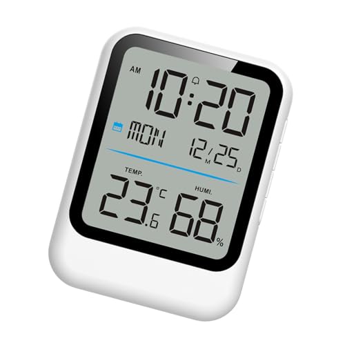 Temperaturfeuchtigkeitsmesser Uhr Mit 12 Zeitformat Für Innentemperaturmonitor Des Heimbüros Temperaturfeuchtigkeitsmesser Uhr Mit 12 Zeitformat Für Innentemperaturmonitor Des Heimbüros von GKYQVE