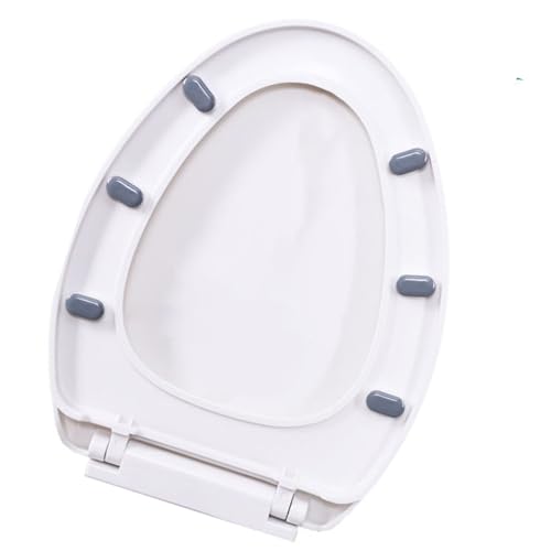 Toilettendeckel Langsam Schließen Tragbare Sitze Abdeckungen Dicked Badezimmer Zubehör ABS Textur Sitze von GKYQVE