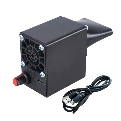 USB C 5V Air Blower BBQ Lüftergeschwindigkeitscontroller 6000 U/Min Tragbarer Feuergrill Feuerwehrlüfter Für BBQ Outdoor Cooking Tool von GKYQVE