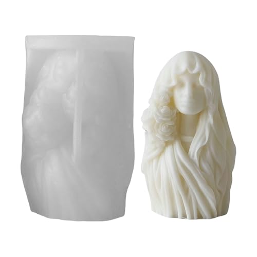 Vielseitige Göttlichkeitsbilder Flexible Silikonform Tragbares Accessoire Zum Erstellen Detaillierter Statuetten Und Ornament Göttin Statue Form von GKYQVE