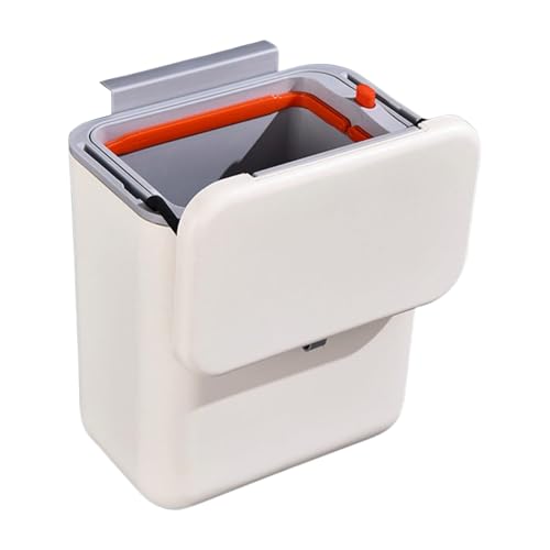 Wandmontierte Kleine Müllbehälter Mit Deckel Für Küchenschrank Und Bad Verwenden Küchenkompostbehälter Wandmagel Müll. Wandmontierte Kleine Müllbehälter Mit Deckel Für Küchenschrank Und Bad Verwenden Küchenkompostbehälter Wandmagel Müll. von GKYQVE