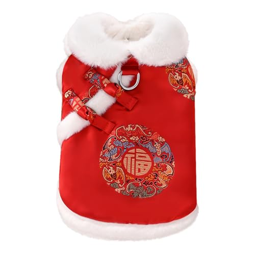 GKYQVE Warm Komfortables Haustier Chinesische Stilkostüm Für Kleine Haustier Winter Verdicken Hundes Outfit Für Traditionelle Urlaubsfeiern Chinesisches Neujahrskostüm GKYQVE Warm Komfortables Haustier Chinesische Stilkostüm Für Kleine Haustier Winter Verdicken Hundes Outfit Für Traditionelle Urlaubsfeiern Chinesisches Neujahrskostüm von GKYQVE