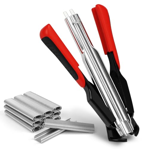 Wurstclipper mit 1000 Clips Hog Ring Zange Zaunzange Wurstclipper Zange Wurstclipper Clips für Pet Käfige, Zäune, Hog Ring Wurstclipper mit 1000 Clips Hog Ring Zange Zaunzange Wurstclipper Zange Wurstclipper Clips für Pet Käfige, Zäune, Hog Ring von GKZB