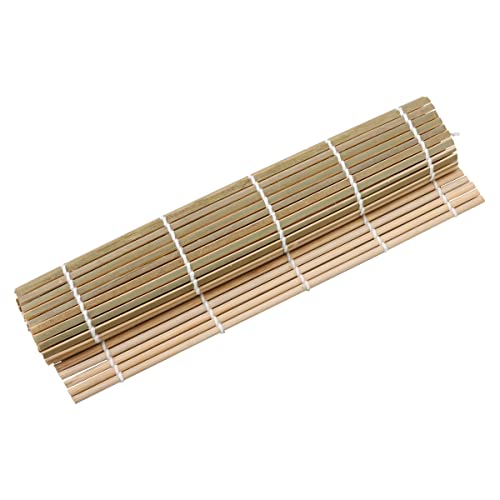 Sushi-Matte aus Bambus, Sushi-Rollmatte aus natürlichem Bambus, Sushi-Werkzeug für perfekte Sushi-Rollen von GLADFRESIT