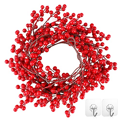 Weihnachtsbaum Girlande Weihnachtsbeerengirlande 6Fuß Rote Beere Künstliche Girlande Pflanze Hängen Indoor Outdoor Urlaub Kranz Weihnachten Hängende Dekoration für DIY Kranz Kaminmantel Hochzeitsdeko Weihnachtsbaum Girlande Weihnachtsbeerengirlande 6Fuß Rote Beere Künstliche Girlande Pflanze Hängen Indoor Outdoor Urlaub Kranz Weihnachten Hängende Dekoration für DIY Kranz Kaminmantel Hochzeitsdeko von GLAITC
