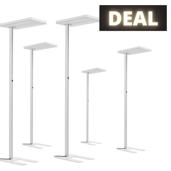 AKTION: GLAMOX Free-F LED Stehleuchte weiß - Sensor mit Tageslichtregelung AKTION: GLAMOX Free-F LED Stehleuchte weiß - Sensor mit Tageslichtregelung von GLAMOX