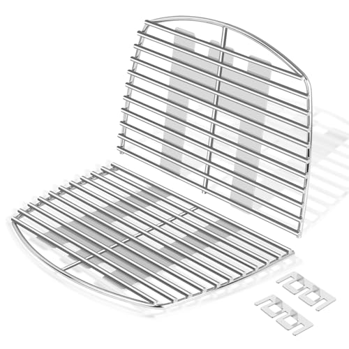 GLARETEX 7644 Grill Grate for Weber Q100 Q120 Q140 Q1000 Q1200 Q1400 Gas Grill, 32CM Stainless Steel Grillplatte for Weber, 7644 Spare Part Grate for Weber, Pack of 4 GLARETEX 7644 Grill Grate for Weber Q100 Q120 Q140 Q1000 Q1200 Q1400 Gas Grill, 32CM Stainless Steel Grillplatte for Weber, 7644 Spare Part Grate for Weber, Pack of 4 von GLARETEX