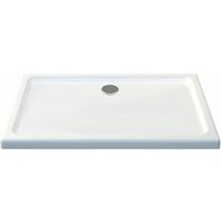 Duschtasse 100 x 80 cm - Weiß von GLASDEALS