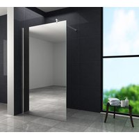 Duschwand aquos-mirror 140 x 200 cm - verspiegelt von GLASDEALS