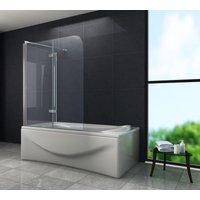 Eck-Duschtrennwand around 80 (Badewanne) von GLASDEALS