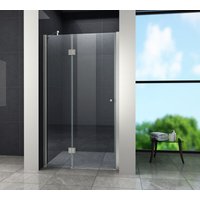 Glasdeals - Nischentür entraro 145 x 195 cm - Klarglas von GLASDEALS