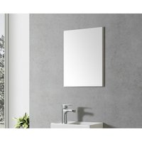 Spiegel VISITO 40 (weißer Rahmen) - weiß von GLASDEALS