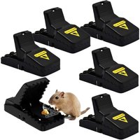 6er Set Profi Mäusefalle Schlagfalle Rattenfalle, Wiederverwendbar Mouse Trap Profi in Haus und Garten 6er Set Profi Mäusefalle Schlagfalle Rattenfalle, Wiederverwendbar Mouse Trap Profi in Haus und Garten von GLASSBANG