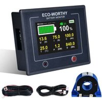 ECO-WORTHY 100V Digitaler LCD Batterie Monitor Berührbare Kapazität Voltmeter Analysator 200A ECO-WORTHY 100V Digitaler LCD Batterie Monitor Berührbare Kapazität Voltmeter Analysator 200A von GLASSBANG